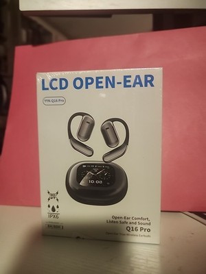 YYK-Q16 Pro LCD Open-Ear True-Wireless Earbuds 