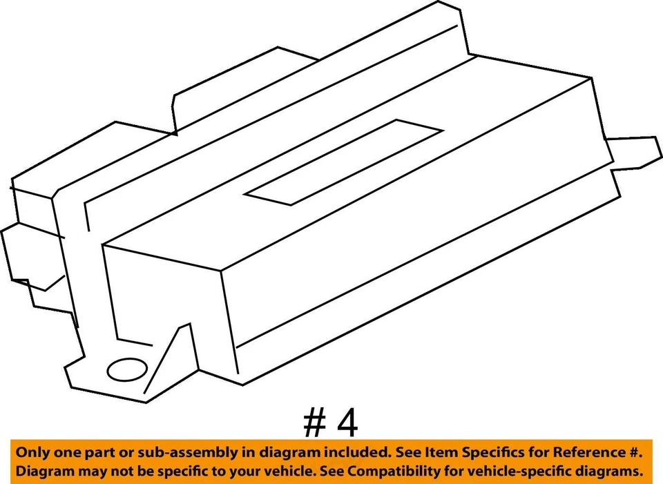 08 Ford F350 Super Duty Glow Plug Control Module Computer - Image 4 of 4