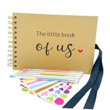 Couples Memory Book, The Story of Us Scrapbook Album, First Wedding Book of us