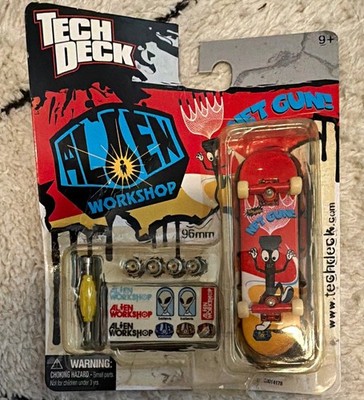 *RARE* Rob & Big Tech NET GUN Deck Alien Workshop 96mm Fingerboard