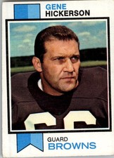 1973 Topps #183 Gene Hickerson - GOOD