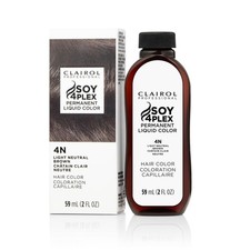 PACK OF 2 Clairol Professional Permanent Liquicolor, 4n Light Neutral Brown 2 oz