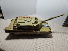 1995 Retro Toy State Industrial US Army Tank w/Sounds Lights  Movement-Tested