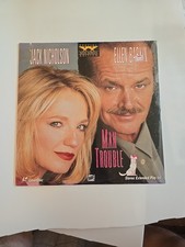 MAN TROUBLE - LASER DISC 1992 FOX VIDEO 1976-85 JACK NICHOLSON US SEALED NEW