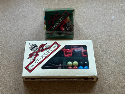 HOUSE OF MARBLES & BHS KROCKET SPIELE - KOSTENLOSER UK-VERSAND!!