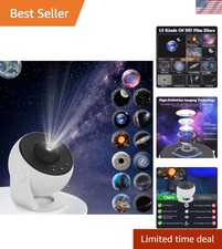 Realistic Starry Night Light Projector - 360 Rotation Adjustable Focus