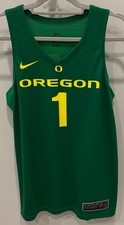 Oregon Ducks - Nike Elite Basketball Jersey - Men's Size Medium - Green - #1