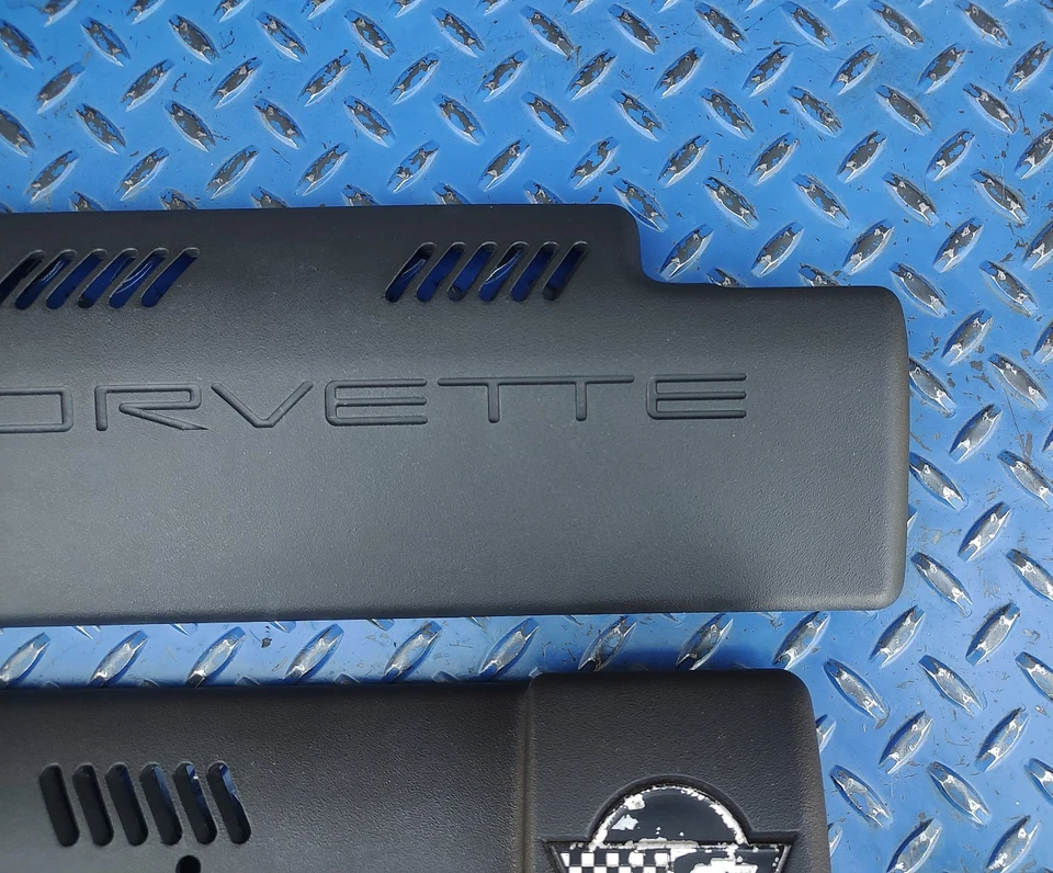 1992-1996 Chevrolet Corvette C4 LT1 Engine Fuel Rail Covers 10224935 OEM - Image 4 of 4