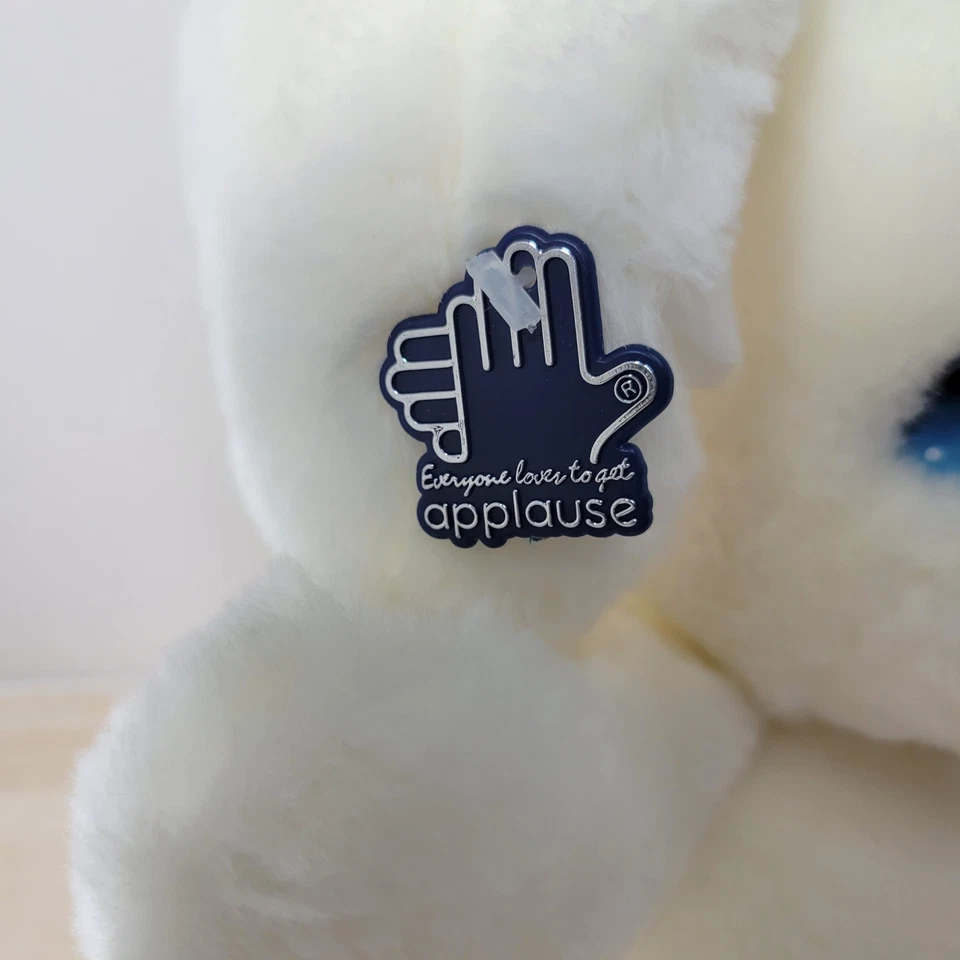 Juguete de peluche Precious Moments Snowball Bunny Applause 1985 Last Forever Foto 3 de 4