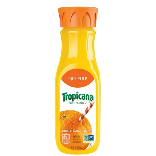 Orange juice no pulp deals