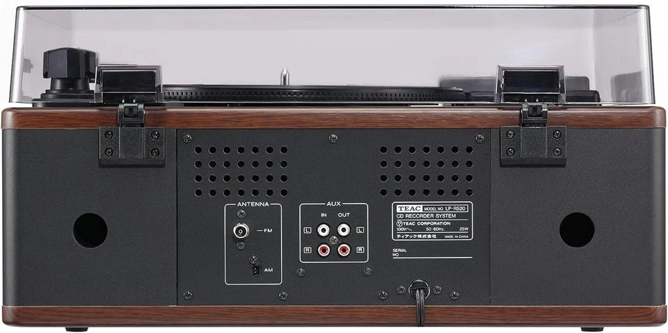 TEAC CD Recorder with Turntable/Cassette Player LPR520 WA - Image 4 of 4
