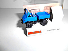 Brekina 39070 Unimog 421 mit Pritsche     blau      HO   Neu & OVP