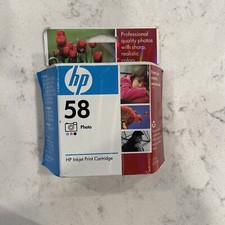 Genuine OEM HP 58 Photo Ink Cartridges HP58 NEW Sealed In Box Expired 2008
