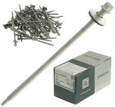 Viti autoperforanti per pannelli sandwich in acciaio 5,5 /6,3 x 125 mm 50 pezzi