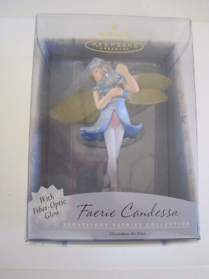 Hallmark Keepsake Ornament Frostlight Faeries Faerie Candessa GUC