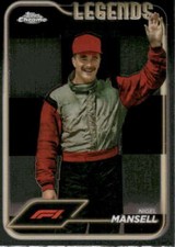 NIGEL MANSELL 2024 Topps Chrome Formula 1 Base #194 F1 lEGENDS  ID:125386