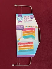 Baked With Love CAKE LEVELER METAL WIRE ADJUSTABLE 10" Decorating Tool ** NEW **