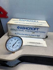 ASHCROFT 7JA-W2011-018 5" BIMETAL THERMOMETER -20/120F, 6" STEM, NEW FREE SHIP