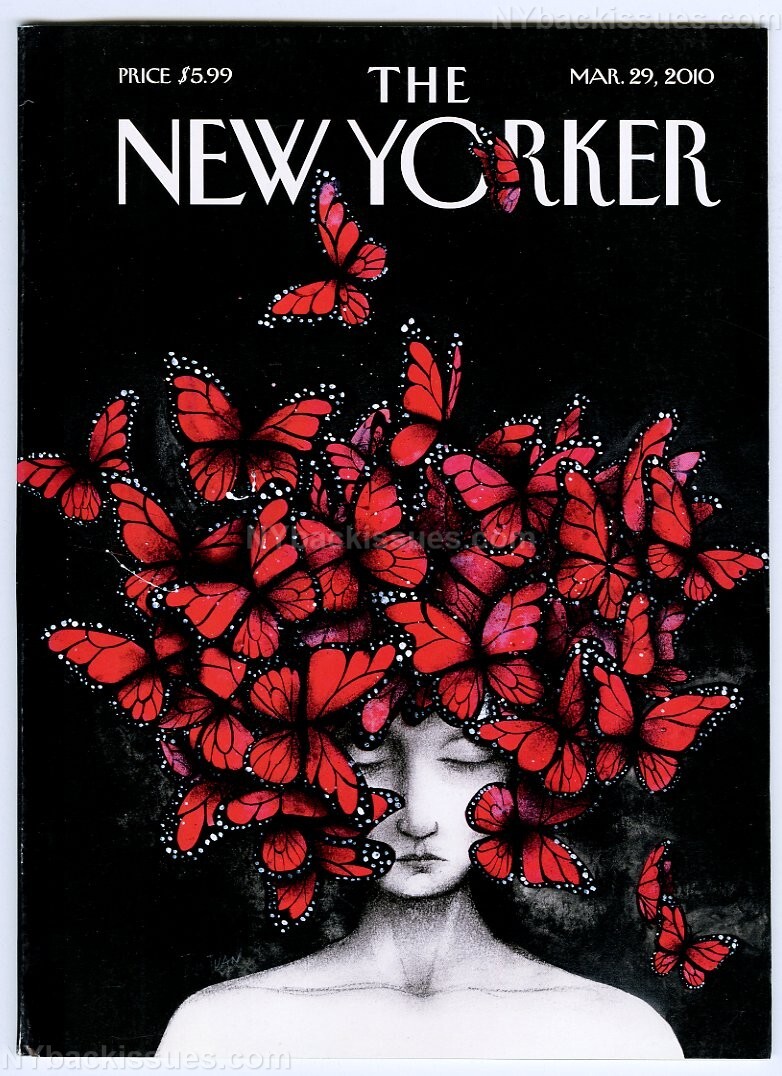 【初版】 ALEXANDER McQUEEN New Yorker magazine March 29 2010 Alexander McQueen no label
