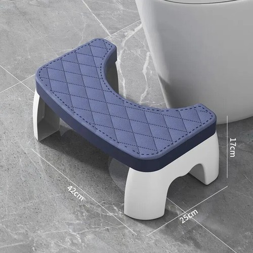 Non-slip Toilet Step Stool Squatty-Potty Bathroom Squat Chairs Furniture - Picture 13 of 14