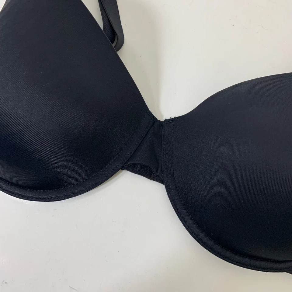 Sujetador Ellen Tracy con aros ligeramente forrado negro talla 36D Foto 3 de 4