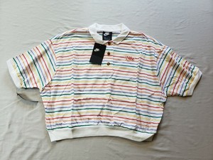 nike crop polo