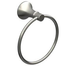 NEW Glacier Bay Sadira Towel Ring in Brushed Nickel