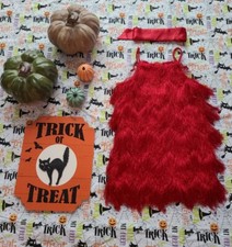 60s Christmas Red Dance Costume Customized Dress