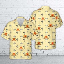 US Army - 29th Field Artillery w Br - Ribbon Hawaiian Shirt