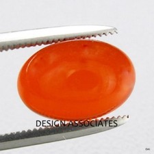 MEXICAN FIRE OPAL 4 x 3 MM OVAL CUT CABOCHON ALL NATURAL BEAUTIFUL COLOR