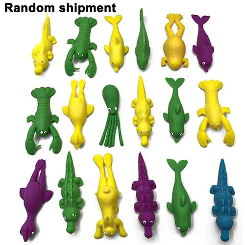 20/40PCS Finger Slingshot Dinosaur Toy Stretchable Catapult Decompression Toy - Bild 10 von 10