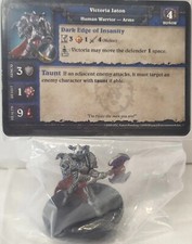 World Of Warcraft Miniatures Victoria Jaton Trading Cards Core Set Warrior