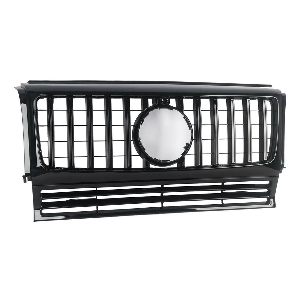 GT Grille Front Bumper All Black For Mercedes W463 G500 G550 G63 G55 ...