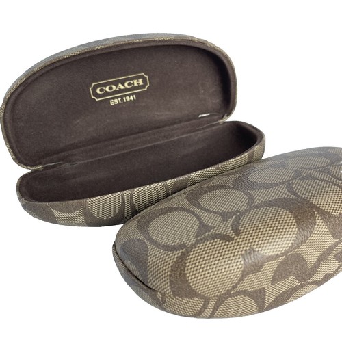 メガネ・老眼鏡 Vintage OLD COACH Leather Glasses Case Coach Black Leather Vintage Sunglasses / Eyeglasses Case Great