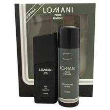 "Lomani by Lomani for Men - 2 Pc Gift Set 3.3oz EDT Spray, 6.6oz Deodorant Spray