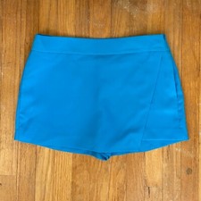 J Crew Skort Size 10 NWT Bright Blue Crepe Skirt/Shorts