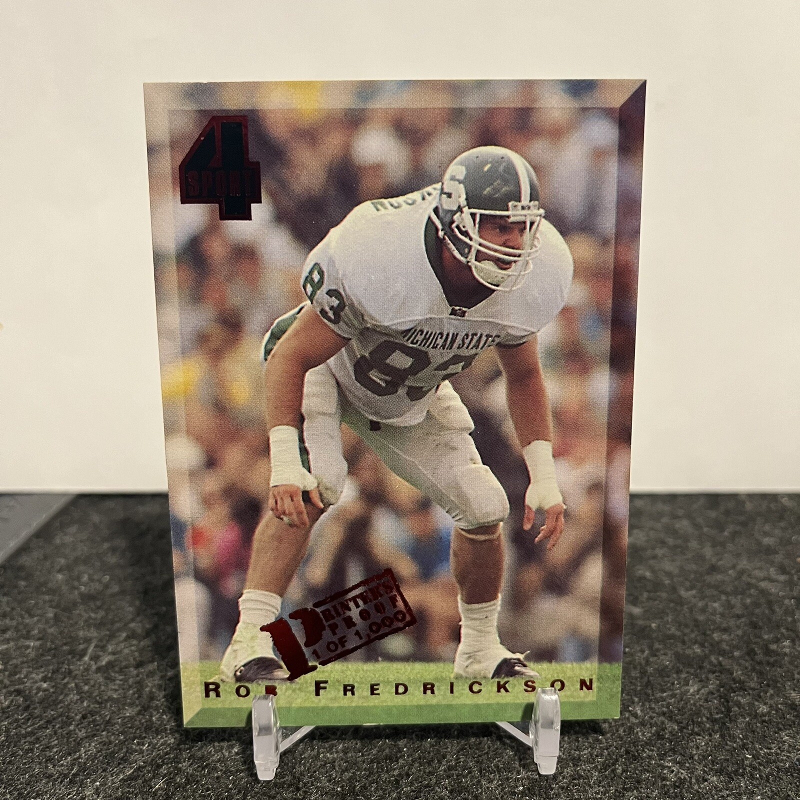 1994 Classic 4 Sport Printer's Proof /1000 Rob Fredrickson #72 Rookie Card RC