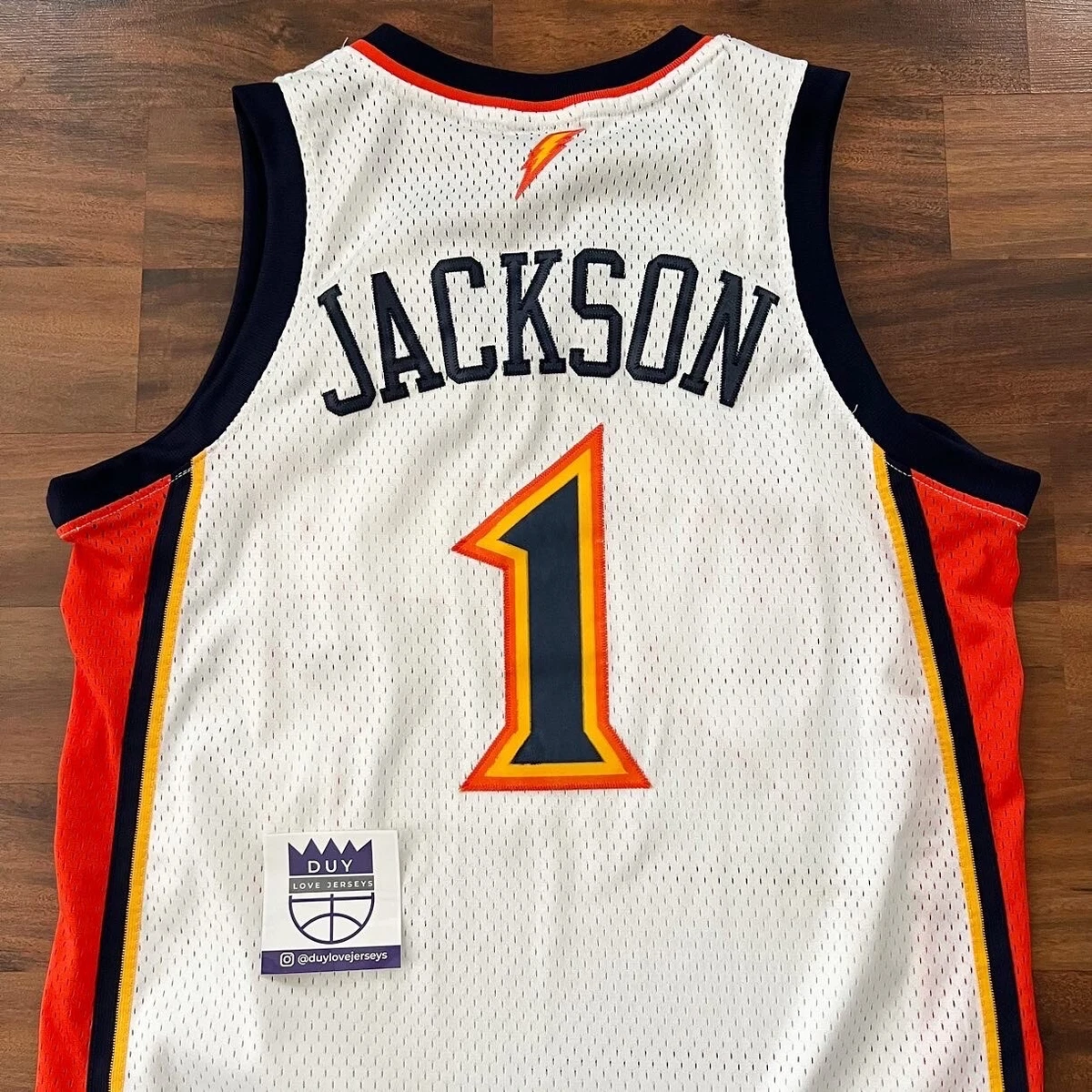 Stephen Jackson Golden State Warriors Adidas NBA Swingman Jersey Mens Sz Medium
