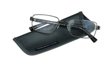 Foster Grant Ti-Tech TI100 Men's Reading Glasses TITANIUM 1.50 2.50 2.75 3.25