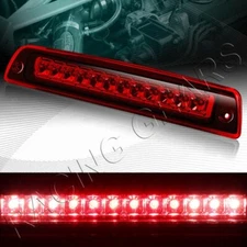 RED LENS 3RD THIRD 12-LED BRAKE TAIL LIGHT FIT 94-01 DODGE RAM 1500 2500 3500