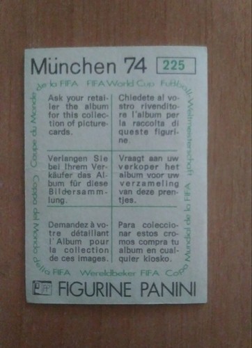 FIGURINE CALCIATORI PANINI MUNCHEN 74 (N. 1-269) SCEGLI DAL MENU A TENDINA - 第 131/200 張圖片