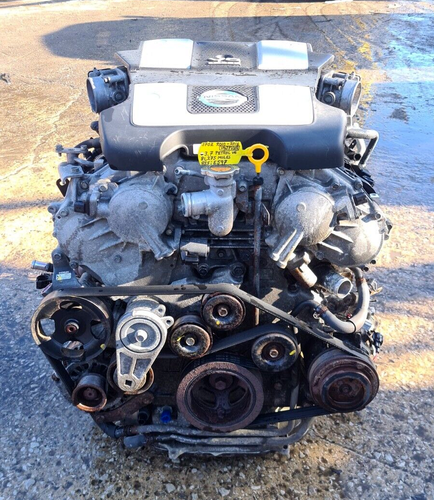 NISSAN 370Z 2010 - 2016 3.7 PETROL BARE ENGINE VQ37VHR 81K MILES ( REF : E597 )