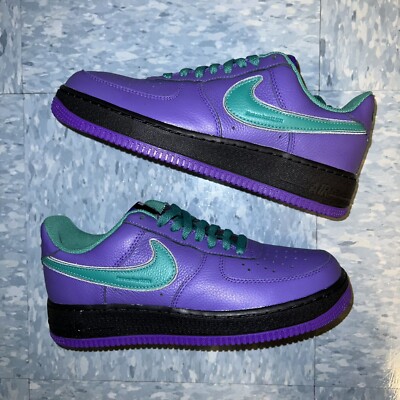 Nike By You Air Force One Barney Custom Women 9.5/Men 8 NEW.DS.NWB.RARE.ID