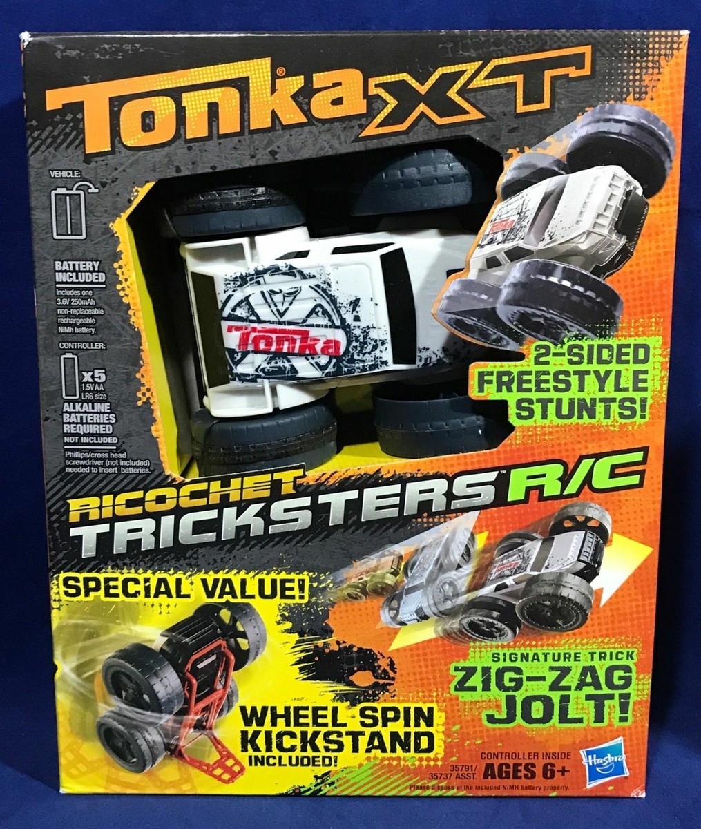 New RICOCHET TRICKSTER R/C CARS Zig-Zag Jolt TONKA XT Stunts