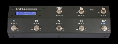 New MusicomLab EFX-LE II Audio Controller / Switcher / MIDI