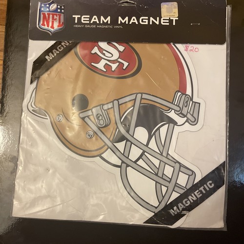 NFL San Francisco 49ers Team Magnet, NEW (Helmet) - Picture 2 of 11