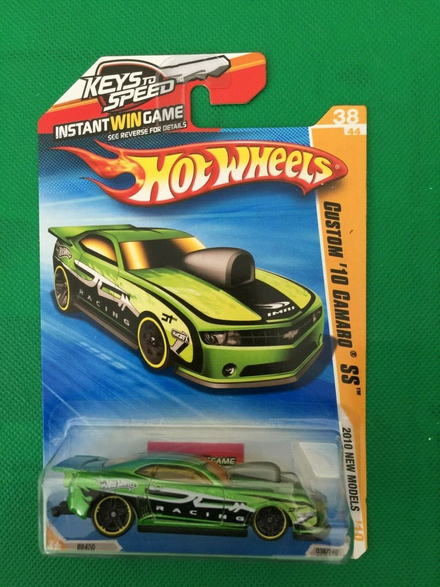 2010 Hot Wheels #38 New Models 38/44 CUSTOM '10 CAMARO SS