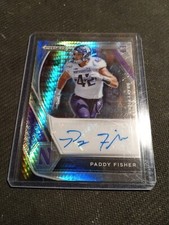 2021 Paddy Fisher Silver Prizm Rookie Auto