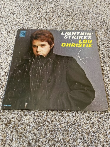 Lou Christie-Lightnin' Strikes LP 1966 ROCK POP MGM Records STEREO E 4360 V
