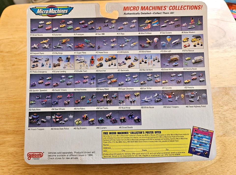 1993 Micro Machines - Hot Bodies # 28 Heavy Metal Collection Trucks (Brand New) - Image 3 of 4